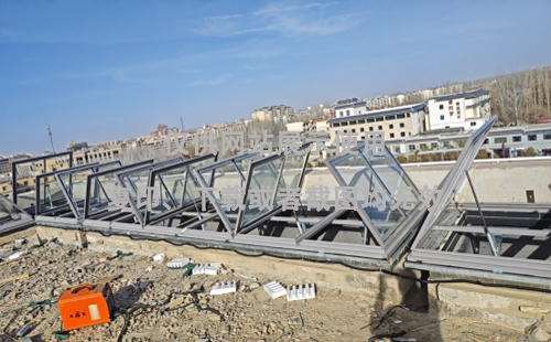 敦煌博物馆沙湾排烟天窗