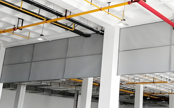 商场防烟分区常闭节点:沙湾挡烟垂壁高度与控制器接线图解 商场防烟分区常闭节点:沙湾挡烟垂壁高度与控制器接线图解