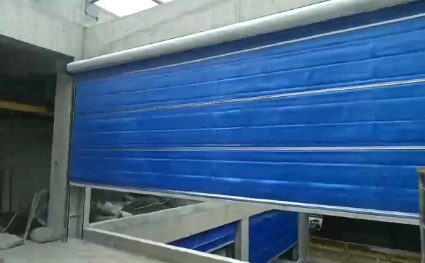 大型物流园区完成沙湾防火门整体安装工程